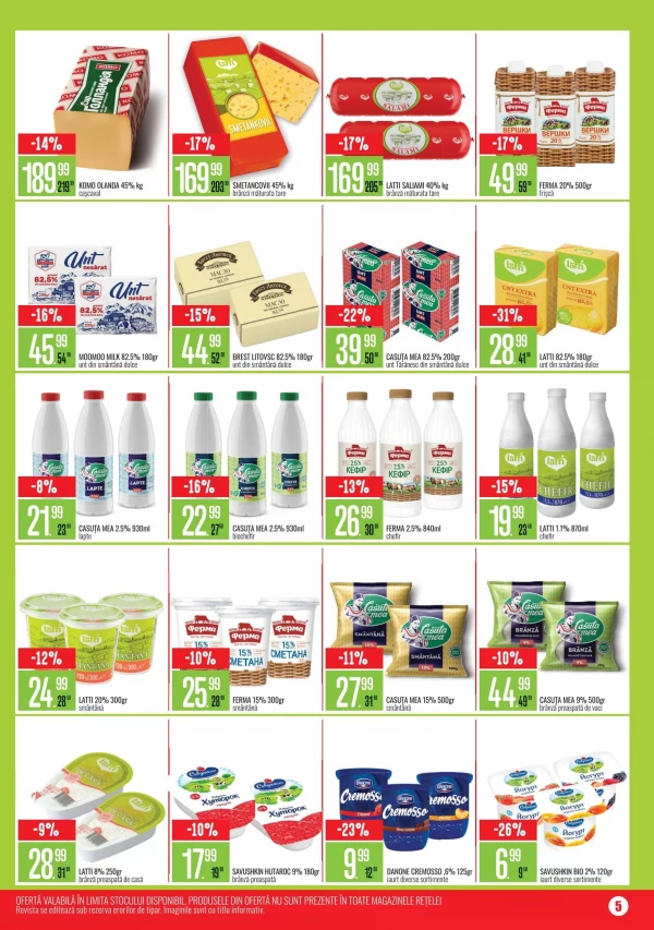 Catalog Mega Alina - Mega Alina Discounter, pagina 5: reduceri și oferte 05 mai - 01 iunie 2026