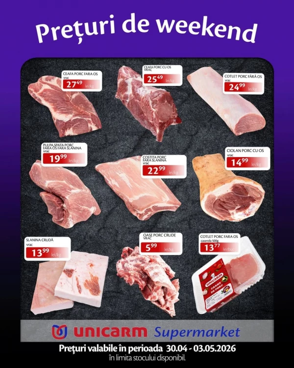Catalog Unicarm - Catalogul cu reduceri, pagina 3: reduceri și oferte 30 aprilie - 03 mai 2026