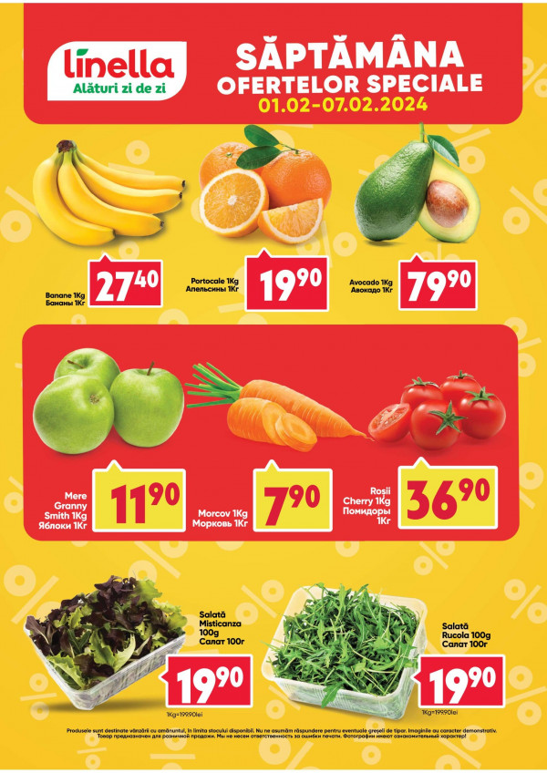 Linella catalog cu reduceri 01 07 February 2024