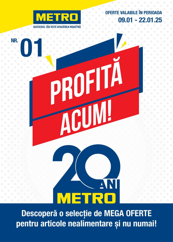 Metro catalog cu reduceri