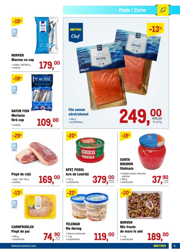 Catalog Metro - Catalogul cu reduceri, pagina 5: reduceri și oferte 15 – 28 octombrie 2026