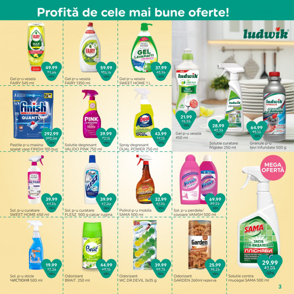 Catalog Bonita - Catalogul cu reduceri, pagina 3: reduceri și oferte 30 martie - 30 aprilie 2026
