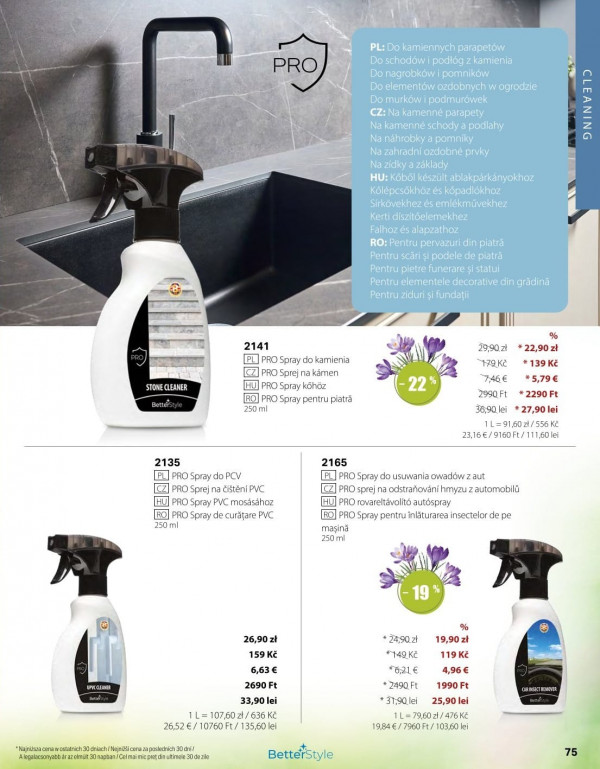 Catalog Betterstyle - Catalogul cu reduceri, pagina 75: reduceri și oferte 01 - 30 aprilie 2026