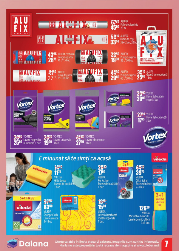 Catalog Cleber - Catalogul cu reduceri, pagina 7: reduceri și oferte 23 martie - 30 aprilie 2026