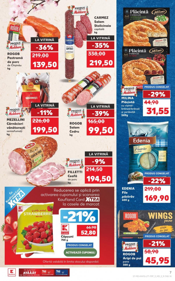 Каталог Kaufland - Каталог скидок, страница 7: скидки и акции 09 - 15 апреля 2026