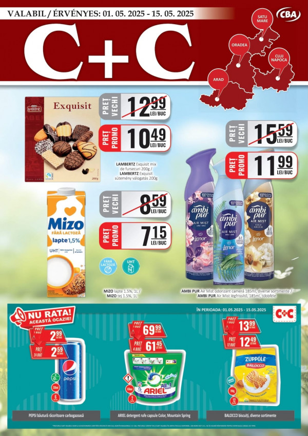 CBA catalog cu reduceri
