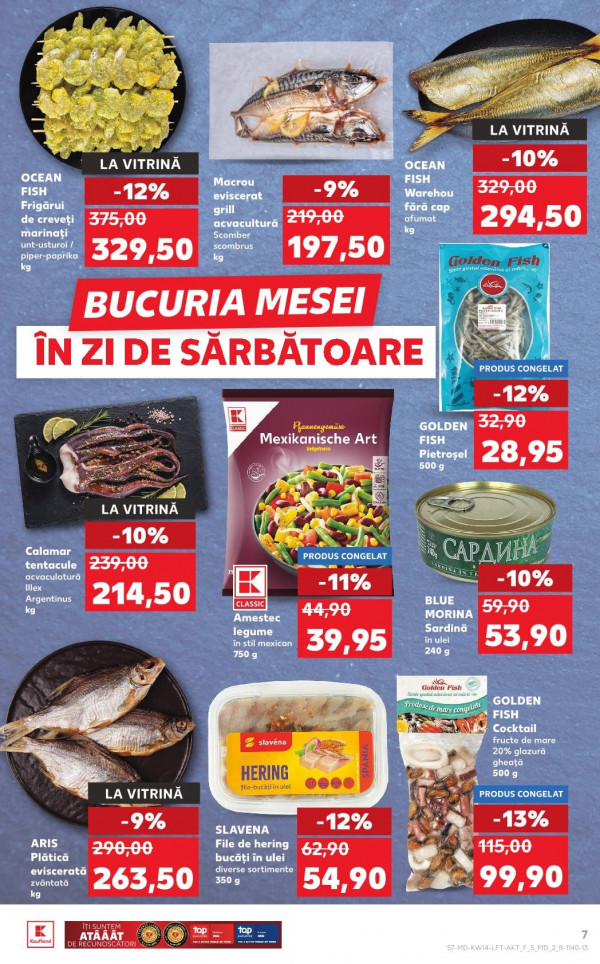 Каталог Kaufland - Каталог знижок, сторінка 7: знижки та акції 02 - 08 квітня 2026