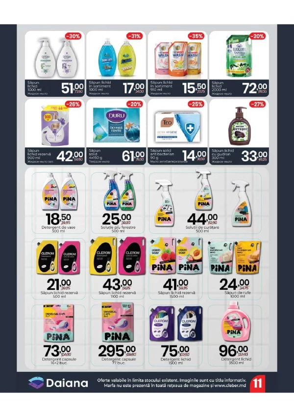 Catalog Cleber - Catalogul cu reduceri, pagina 11: reduceri și oferte 03 august - 13 septembrie 2026