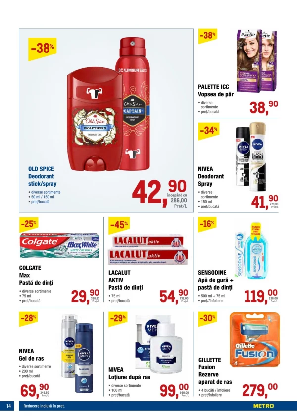 Catalog Metro - Catalogul cu reduceri, pagina 14: reduceri și oferte 15 – 28 octombrie 2026