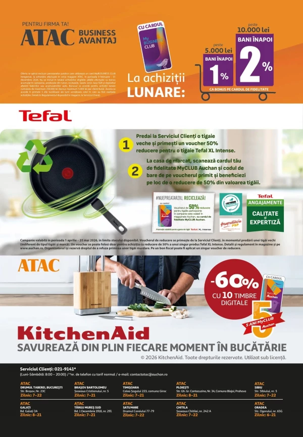 Catalog ATAC - Catalogul cu reduceri, pagina 3: reduceri și oferte 01 - 31 mai 2026