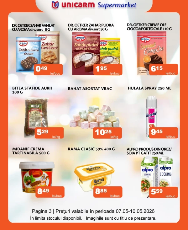Catalog Unicarm - Catalogul cu reduceri, pagina 3: reduceri și oferte 07 - 10 mai 2026