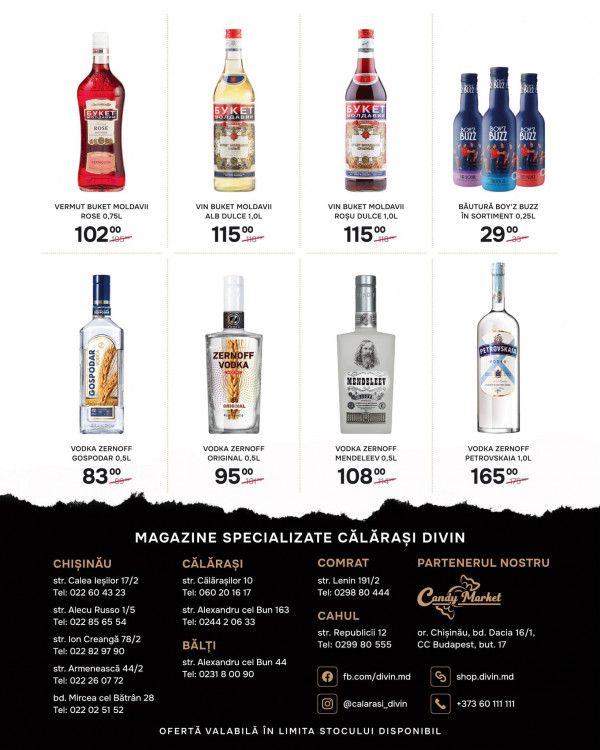 Catalog Călărași Divin - Catalogul cu reduceri, pagina 5: reduceri și oferte 01 - 30 aprilie 2026