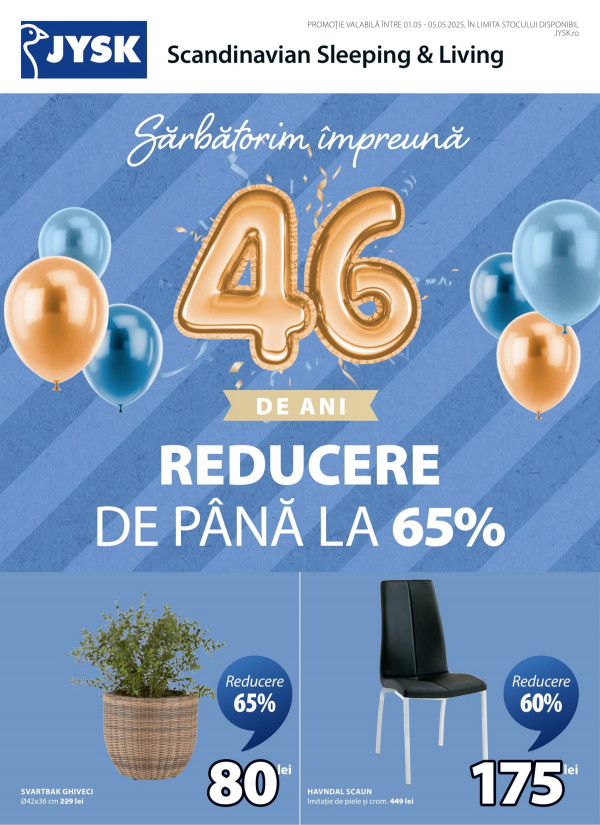 JYSK catalog cu reduceri