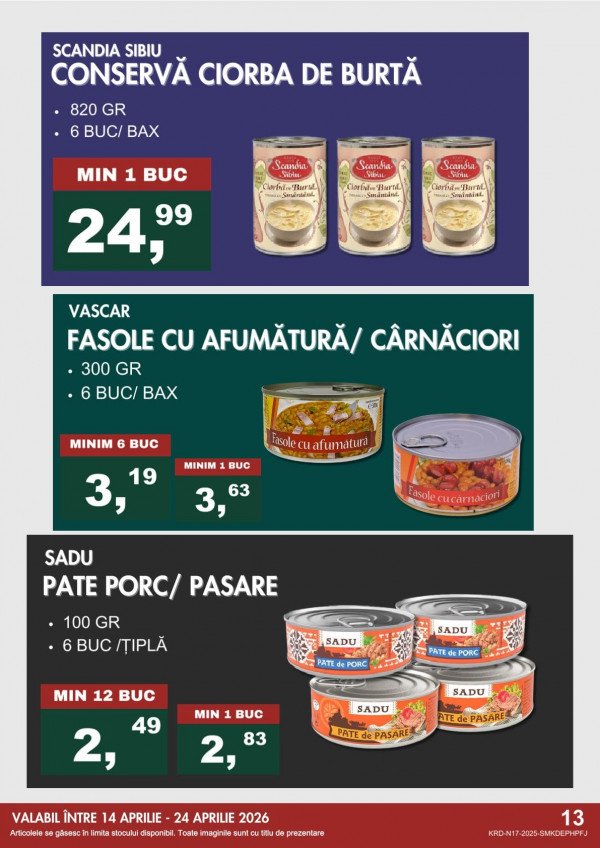 Catalog Kredianis - Catalogul cu reduceri, pagina 14: reduceri și oferte 14 - 24 aprilie 2026