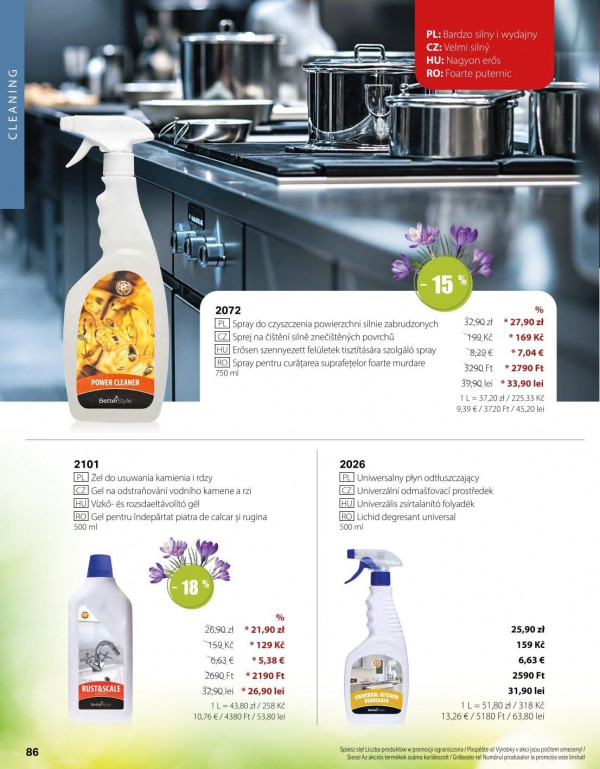Catalog Betterstyle - Catalogul cu reduceri, pagina 86: reduceri și oferte 01 - 30 aprilie 2026
