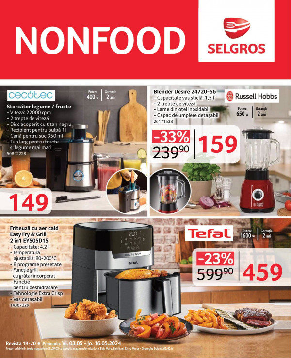 Selgros catalog with discounts