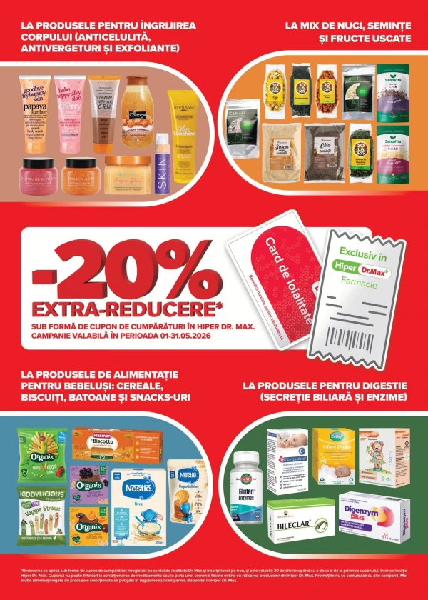 Catalog DrMax - Catalogul cu reduceri, pagina 2: reduceri și oferte 01 - 31 mai 2026