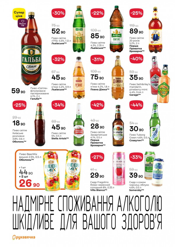 Каталог Рукавичка - Каталог знижок, сторінка 22: знижки та акції 16 - 29 квітня 2026