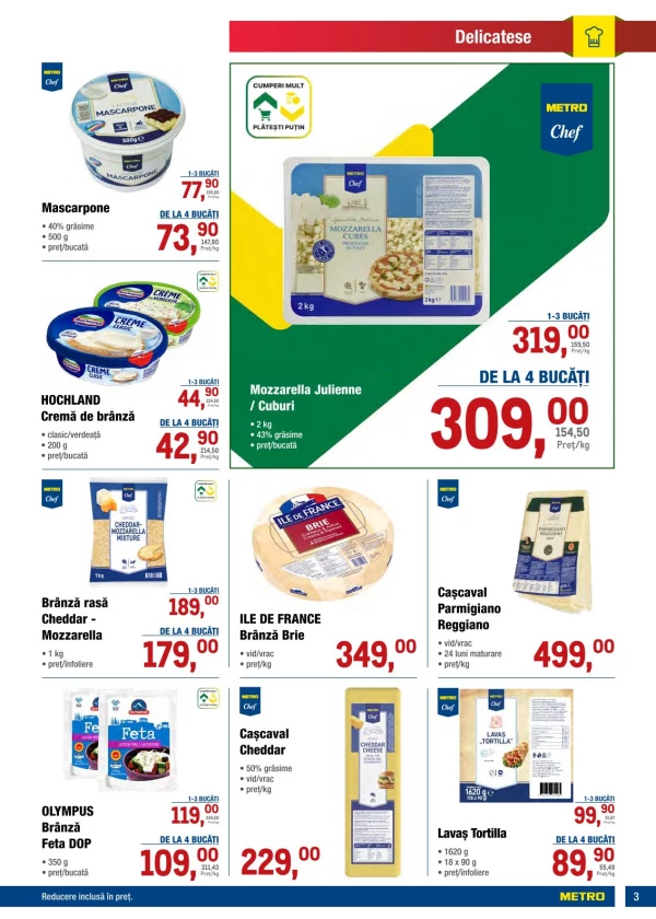 Catalog Metro - Catalogul cu reduceri, pagina 3: reduceri și oferte 15 – 28 octombrie 2026