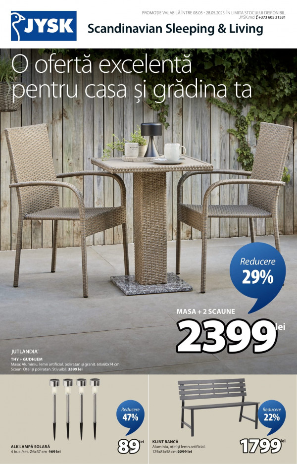 Jysk catalog cu reduceri