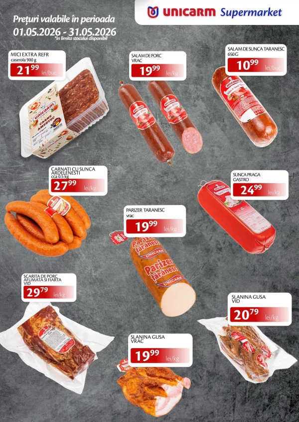Catalog Unicarm - Catalogul cu reduceri, pagina 2: reduceri și oferte 01 - 31 mai 2026