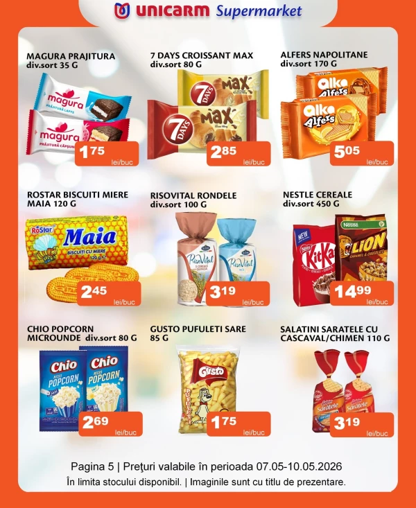 Catalog Unicarm - Catalogul cu reduceri, pagina 5: reduceri și oferte 07 - 10 mai 2026