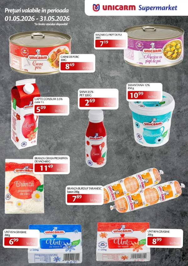 Catalog Unicarm - Catalogul cu reduceri, pagina 3: reduceri și oferte 01 - 31 mai 2026