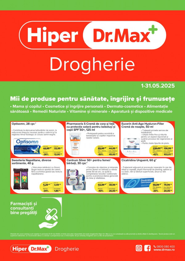 DrMax catalog cu reduceri