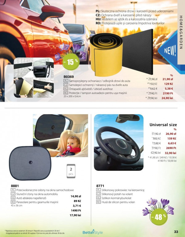 Catalog Betterstyle - Catalogul cu reduceri, pagina 33: reduceri și oferte 01 - 30 aprilie 2026