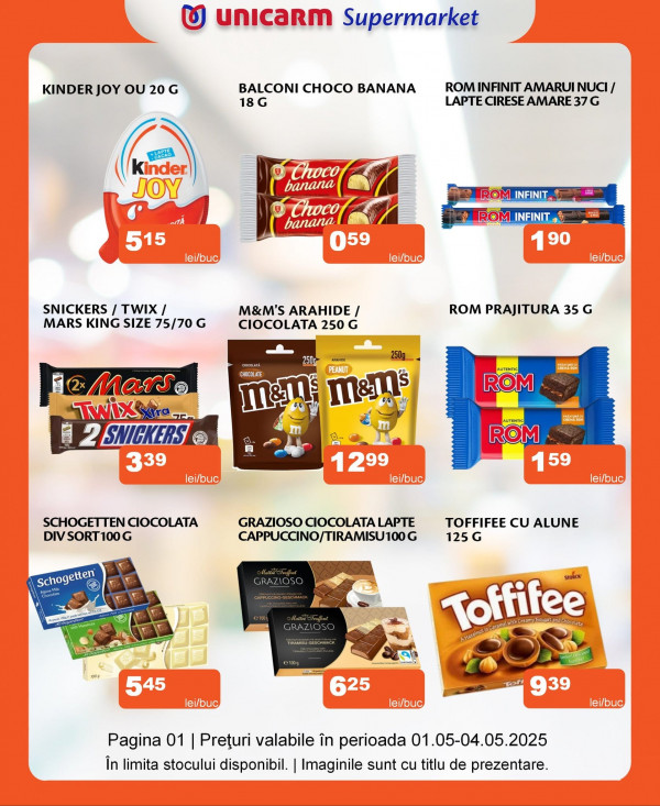 Unicarm Supermarket catalog cu reduceri