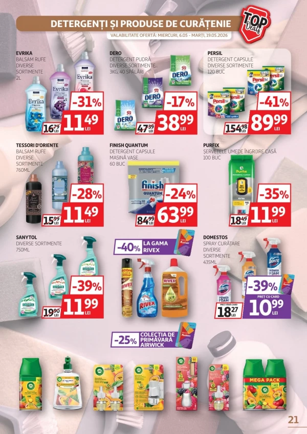 Каталог Auchan - Каталог скидок, страница 21: скидки и акции 06 - 19 мая 2026