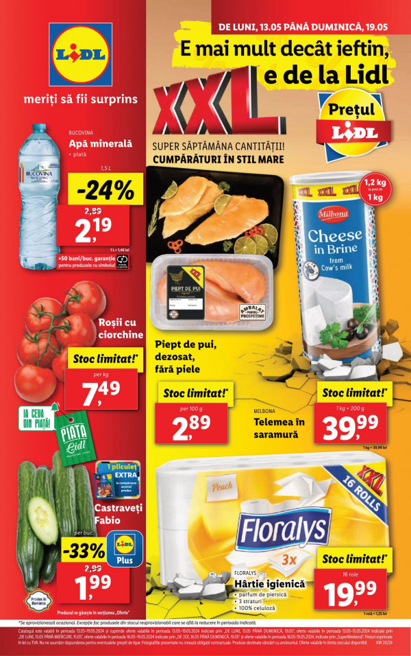 Lidl catalog with discounts