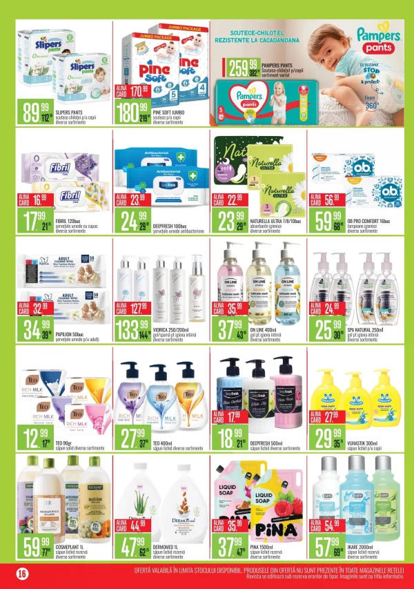 Catalog Mega Alina - Mega Alina Discounter, pagina 16: reduceri și oferte 05 mai - 01 iunie 2026