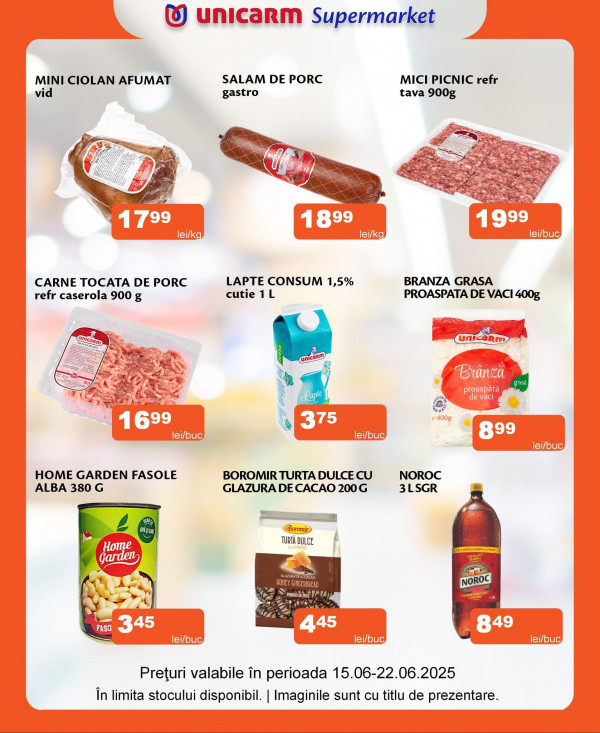 Unicarm Supermarket catalog cu reduceri