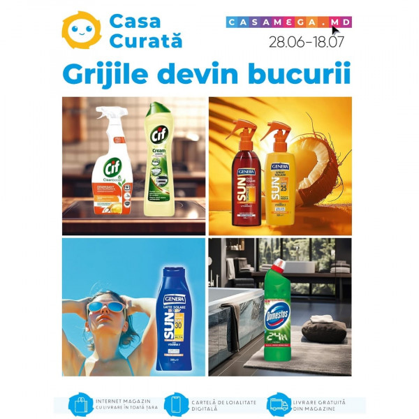 Casa Curata / Чистый дом catalog cu reduceri