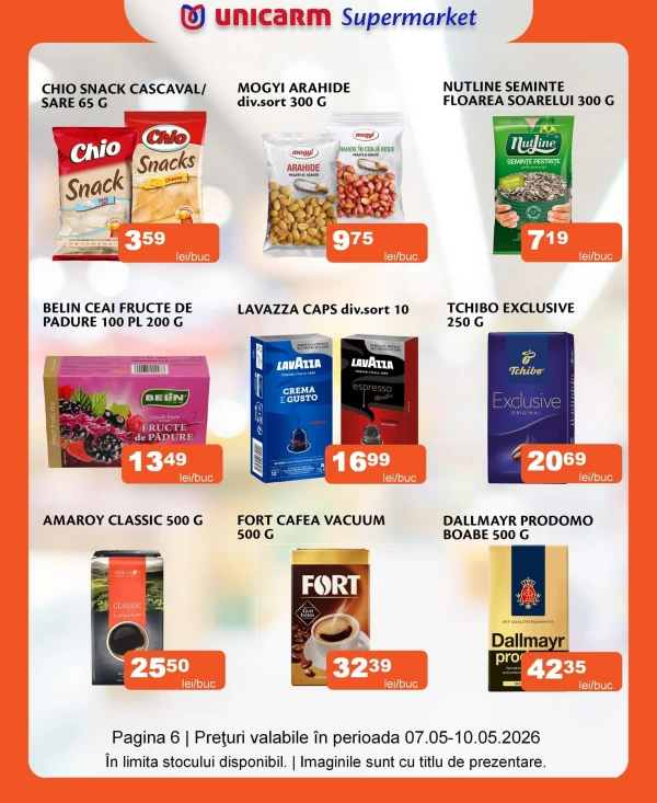 Catalog Unicarm - Catalogul cu reduceri, pagina 6: reduceri și oferte 07 - 10 mai 2026