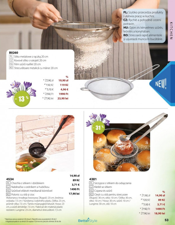 Catalog Betterstyle - Catalogul cu reduceri, pagina 53: reduceri și oferte 01 - 30 aprilie 2026