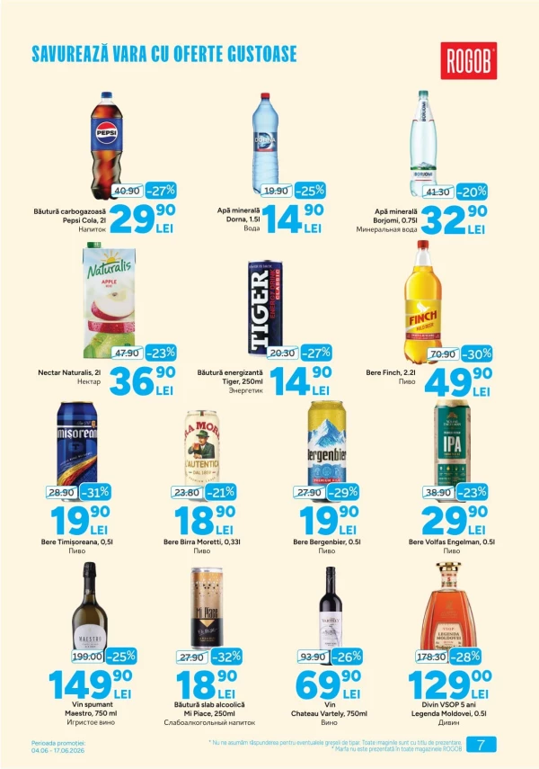 Catalog Rogob - Catalogul cu reduceri, pagina 7: reduceri și oferte 04 - 17 iunie 2026