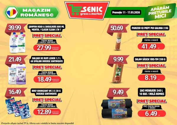 Catalog Senic - Catalogul cu reduceri, pagina 3: reduceri și oferte 11 - 17 mai 2026
