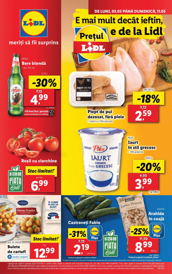 Lidl catalog cu reduceri