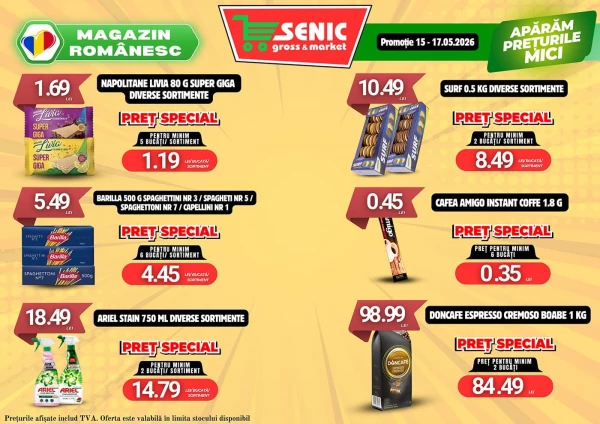 Catalog Senic - Catalogul cu reduceri, pagina 6: reduceri și oferte 11 - 17 mai 2026