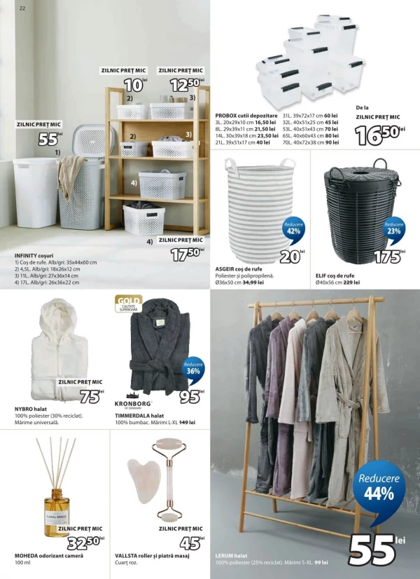 Catalog JYSK - Catalogul cu reduceri, pagina 22: reduceri și oferte 24 aprilie - 26 mai 2026
