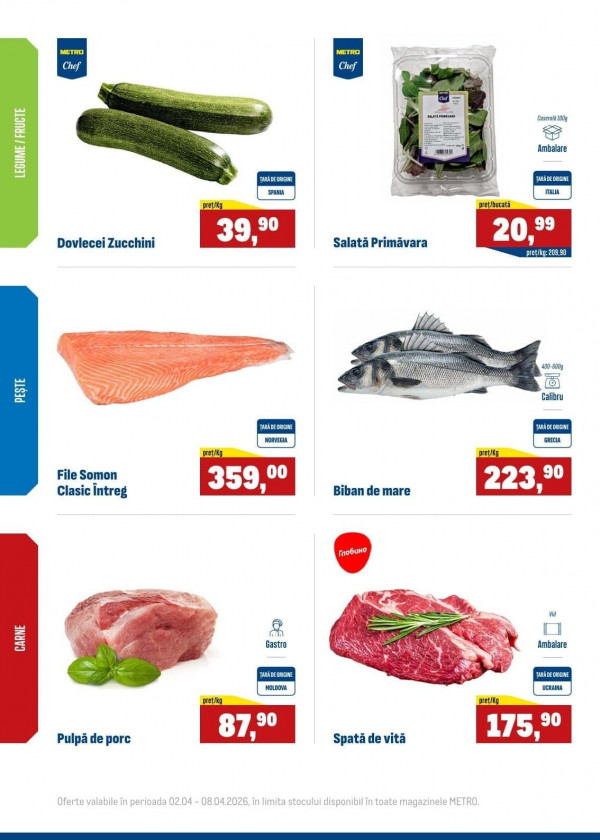 Каталог Metro - Щотижневі пропозиції на свіжі продукти, сторінка 2: знижки та акції 02 - 08 квітня 2026
