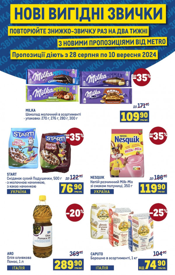 Metro catalog cu reduceri