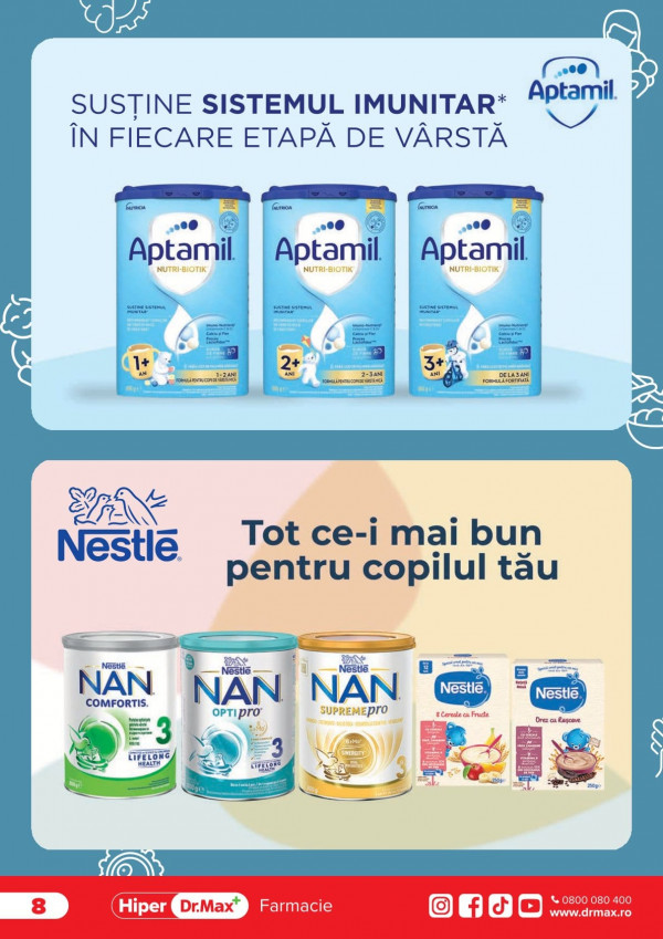Catalog DrMax - Catalogul cu reduceri, pagina 8: reduceri și oferte 01 - 30 aprilie 2026
