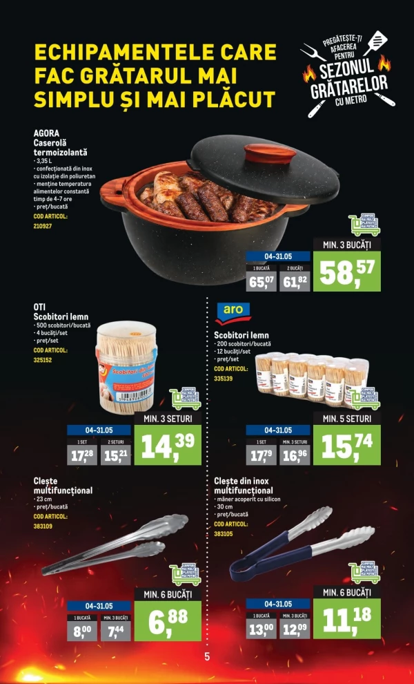 Catalog Metro - Catalogul cu reduceri, pagina 5: reduceri și oferte 01 - 31 mai 2026