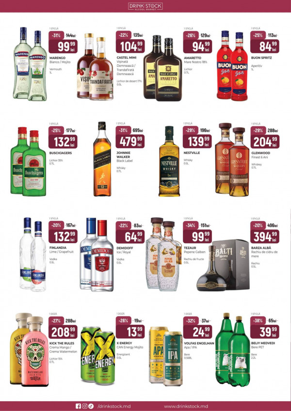 Catalog Drink Stock - Catalogul cu reduceri, pagina 3: reduceri și oferte 01 - 30 aprilie 2026