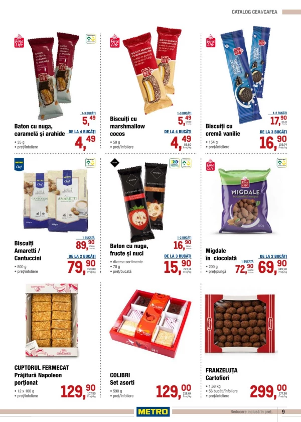 Catalog Metro - Catalogul cu reduceri: ceai si cafea, pagina 9: reduceri și oferte 15 – 28 octombrie 2026