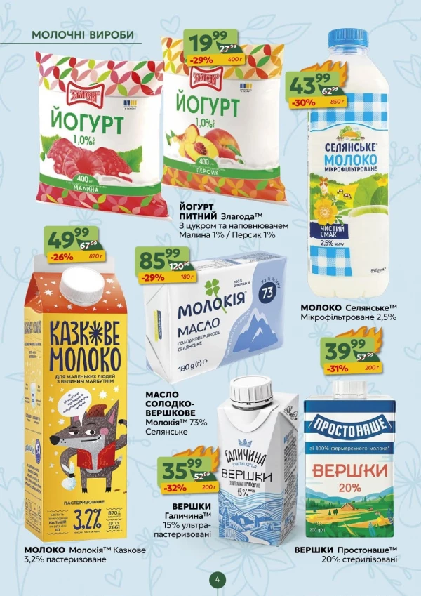 Каталог Близенько - Каталог знижок, сторінка 4: знижки та акції 11 - 17 травня 2026