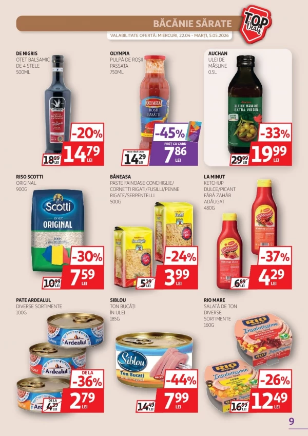 Каталог Auchan - Каталог скидок, страница 9: скидки и акции 22 апреля - 05 мая 2026